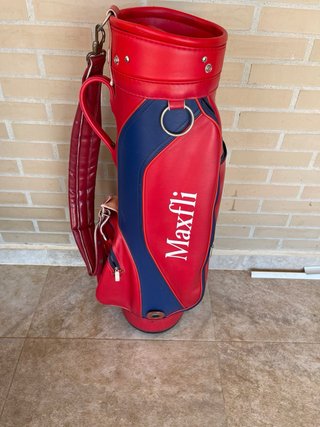 Bolsa de golf Maxfli roja