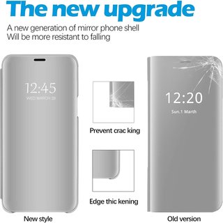 Funda espejo piel sintética Samsung Galaxy