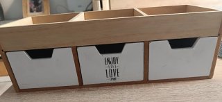 Joyero Organizador Madera 3 Cajones