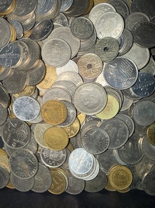 Lote monedas España- Pesetas Franco y Juan Carlos