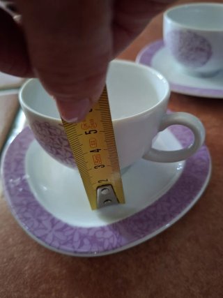 Juego 6 Tazas Café Expreso Biznaga