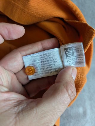 Polo Fred Perry Naranja