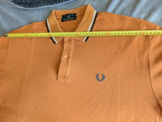 Polo Fred Perry Naranja