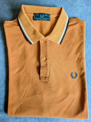 Polo Fred Perry Naranja
