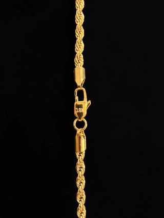 Cadena y pulsera de oro 18k