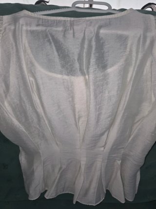 Blusa H&M Escote Cuadrado T.36