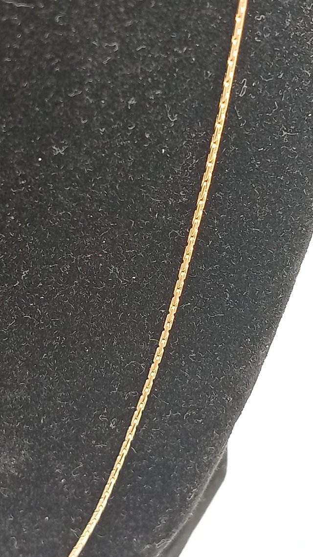 Cadena Serpiente de oro 18k, 3,24gr, Ref. O-408.
