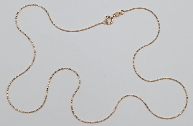Cadena Serpiente de oro 18k, 3,24gr, Ref. O-408.
