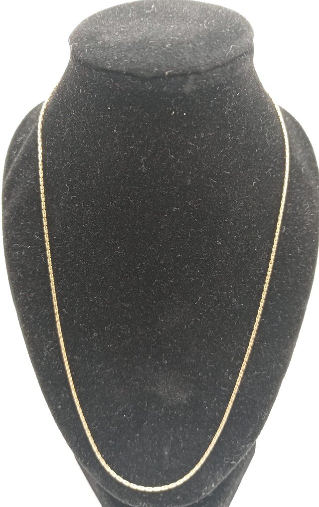 Cadena Serpiente de oro 18k, 3,24gr, Ref. O-408.