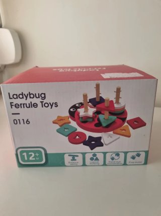 Juguete Ladybug Ferrule Toys 12m+