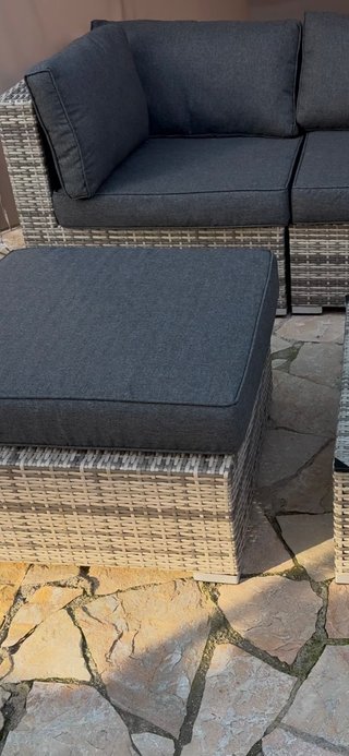 Conjunto Muebles Jardín Resina