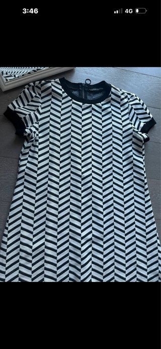 Abito Zara fantasia geometrica