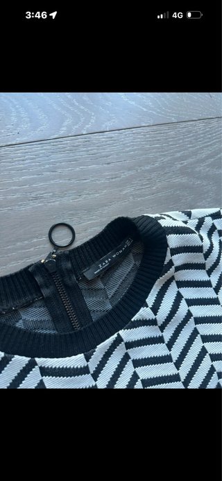 Abito Zara fantasia geometrica
