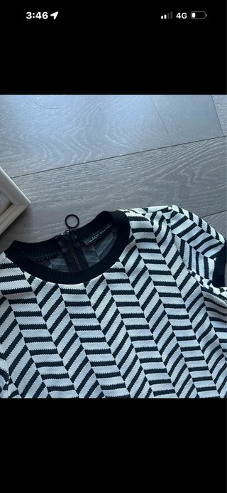 Abito Zara fantasia geometrica