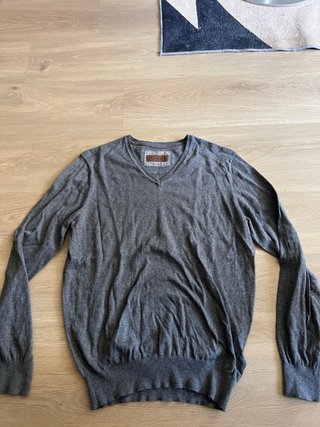 Massimo Dutti Jersey Gris Talla M