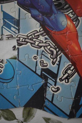 Puzzle Superman Educa 250 Piezas (Incompleto)