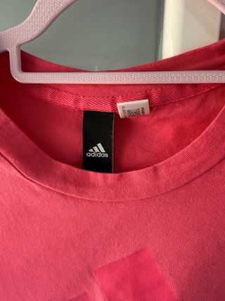 Camiseta Adidas Rosa
