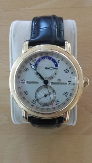 Maurice Lacroix Regulateur 18k Oro