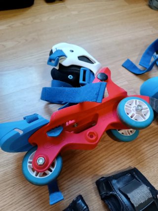 Patines infantiles Oxelo con protecciones