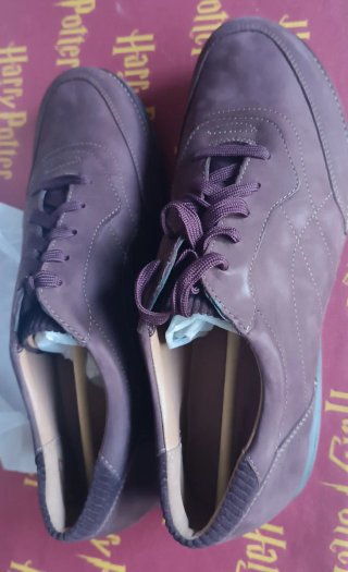 Zapatillas Clarks Borgoña/burdeos/granate