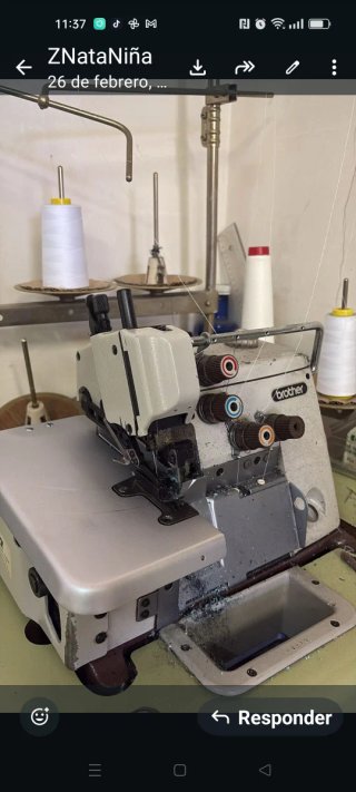 Remalladora industrial con patas