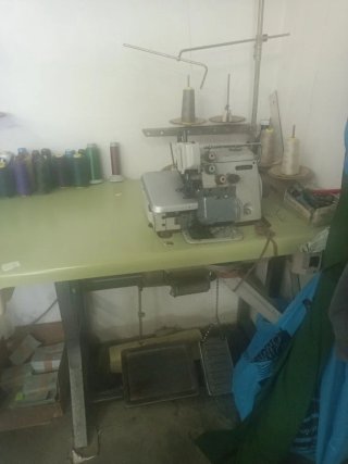 Remalladora industrial con patas