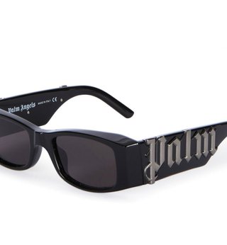 Gafas Palm Angels Negras y Plateadas