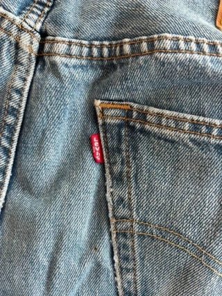 Levi's 501 Vintage W34 L30 Lavaggio Chiaro