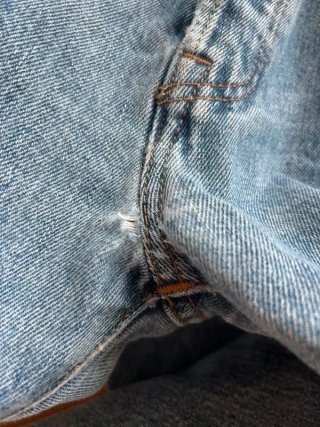 Levi's 501 Vintage W34 L30 Lavaggio Chiaro