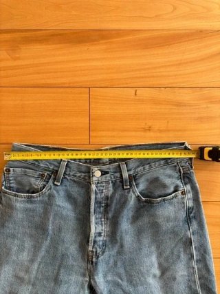 Levi's 501 Vintage W34 L30 Lavaggio Chiaro