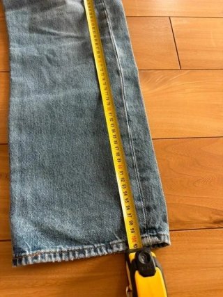 Levi's 501 Vintage W34 L30 Lavaggio Chiaro