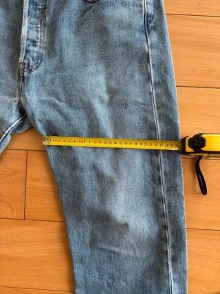 Levi's 501 Vintage W34 L30 Lavaggio Chiaro
