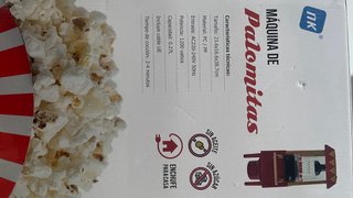 Máquina de Palomitas Roja Estilo Vintage Usado una