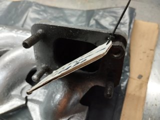Coletor do turbo Lancia Delta HF