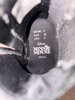 Botas Minnie Niña Talla 22