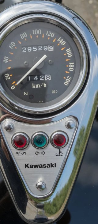 Kawasaki VN800 con 30000 Km