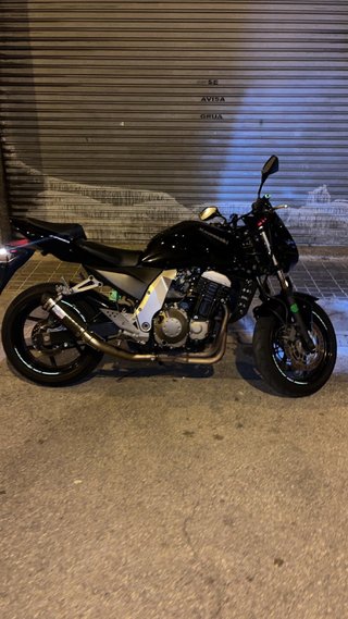 Kawasaki Z750 Negra