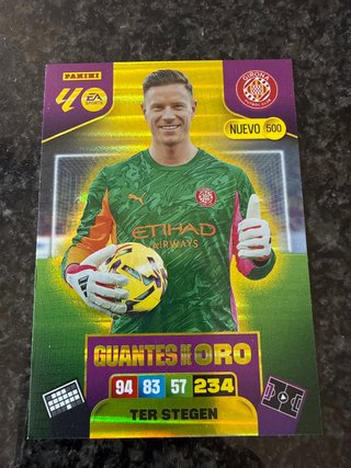 Panini Adrenalyn XL Ter Stegen Guantes de Oro 500