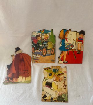 Cuentos antiguos troquelados (4 und)