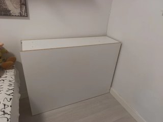 Mueble zapatero blanco