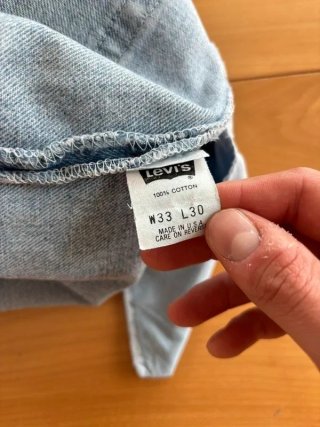 Levi's 501 Vintage USA W33 L30