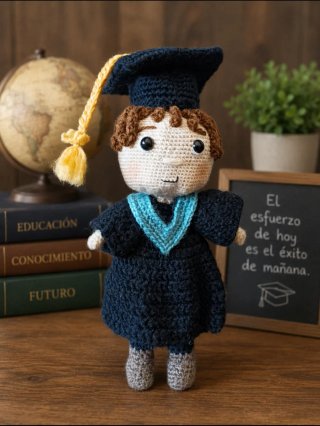 Amigurumi Graduado Personalizado