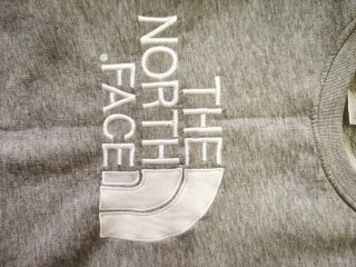 Sudadera The North Face Gris Corte Boxy
