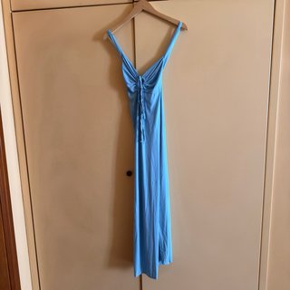 Camisón y Bata Azul Talla Única Fabricada por GOA