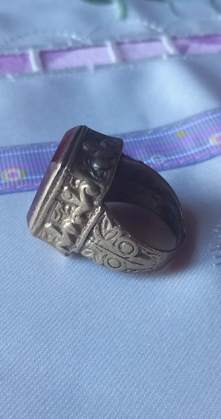 Anello sigillo antico afghano