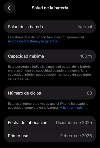iPhone 17 256GB Negro