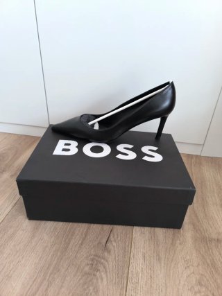 Zapatos tacón Boss mujer 38 negros
