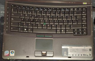 Portátil Acer Travelmate 6593