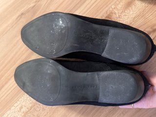 Botines Chelsea Zara piel Mujer T.37 Negros