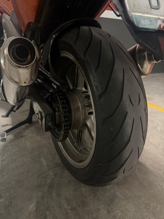 Honda CBF1000 Naranja/Plata